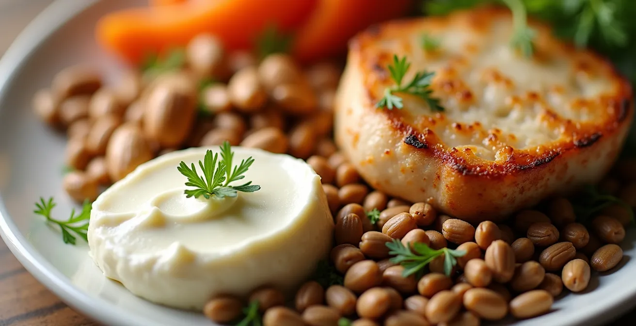 Proteinreiche Lebensmittel für nachhaltige Gewichtsreduktion