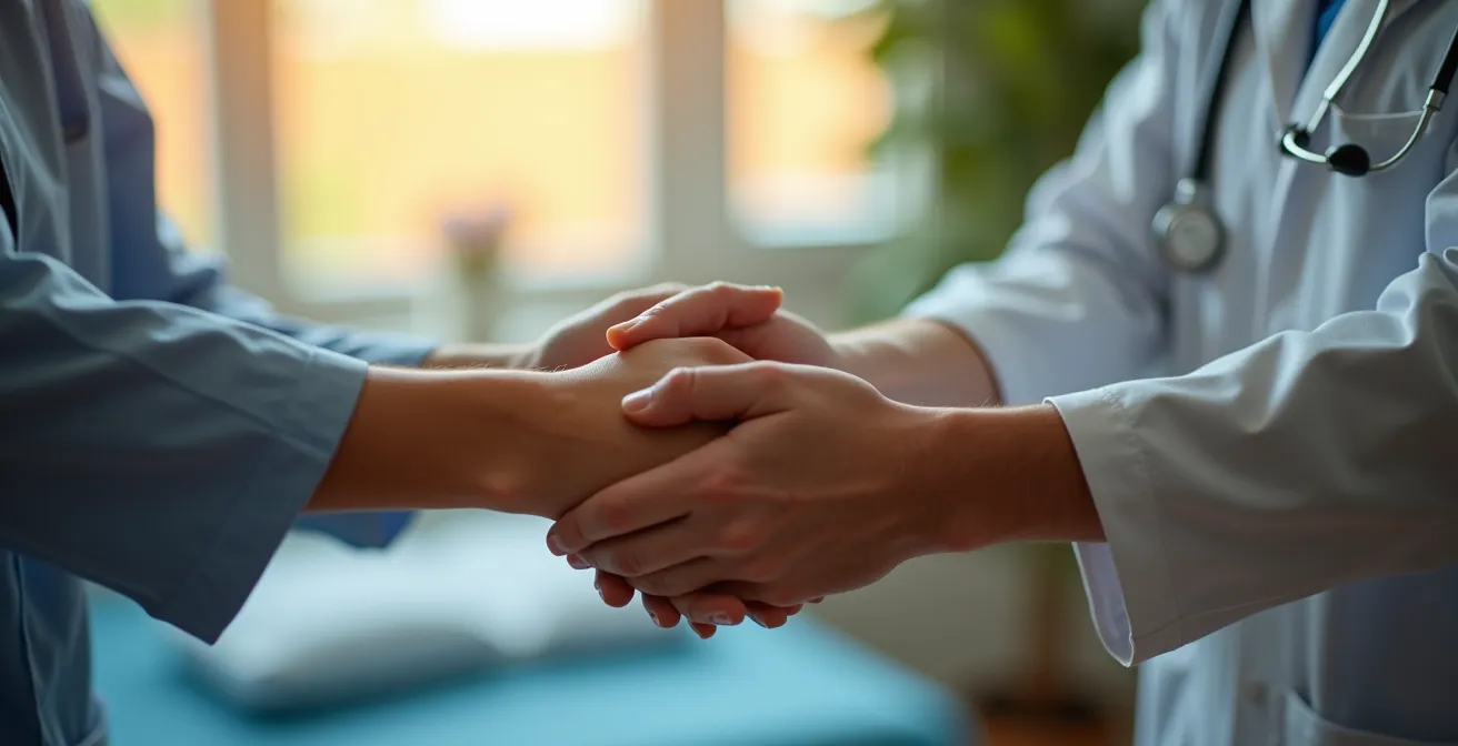 Symbolische Darstellung einer Notfallsituation bei Herzrhythmusstörungen