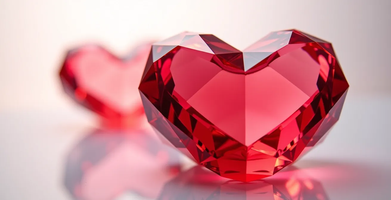 Abstrakte Visualisierung der Risikoberechnung für Herzerkrankungen