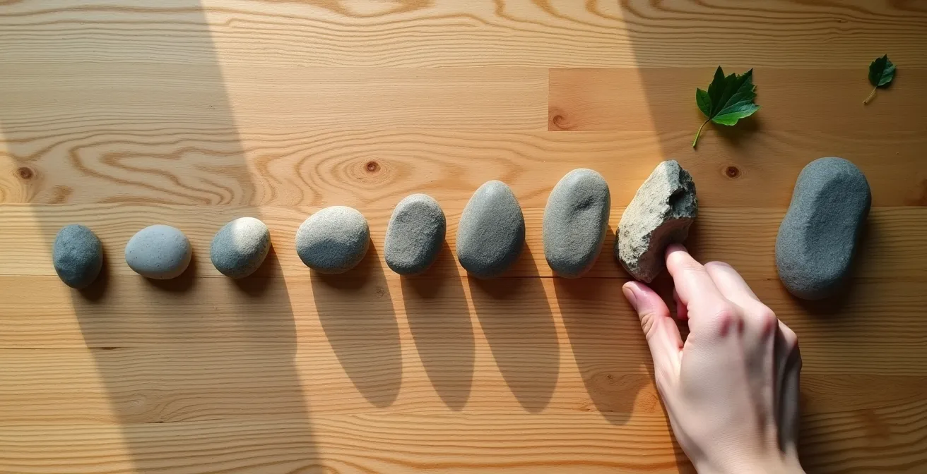 Eine übersichtliche Wochenplanung, die verschiedene Möglichkeiten zur Verteilung von 150 Minuten Bewegung darstellt.