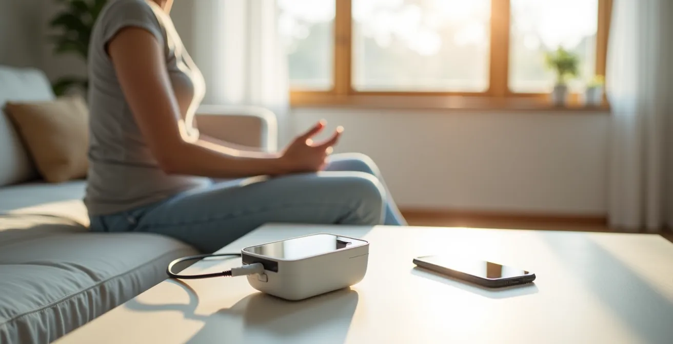 Digitale Blutdruckmessung mit App-Synchronisation zu Hause