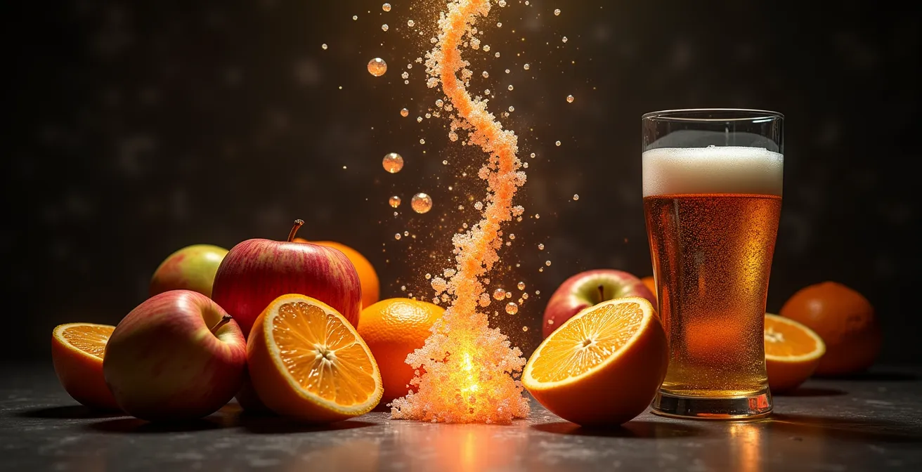 Visualisierung des Fruktosestoffwechsels in der Leber mit Triglyzeridbildung