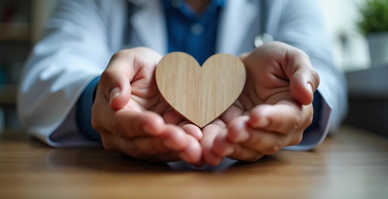 Vertrauensvolles Arzt-Patienten-Gespräch in der Kardiologie