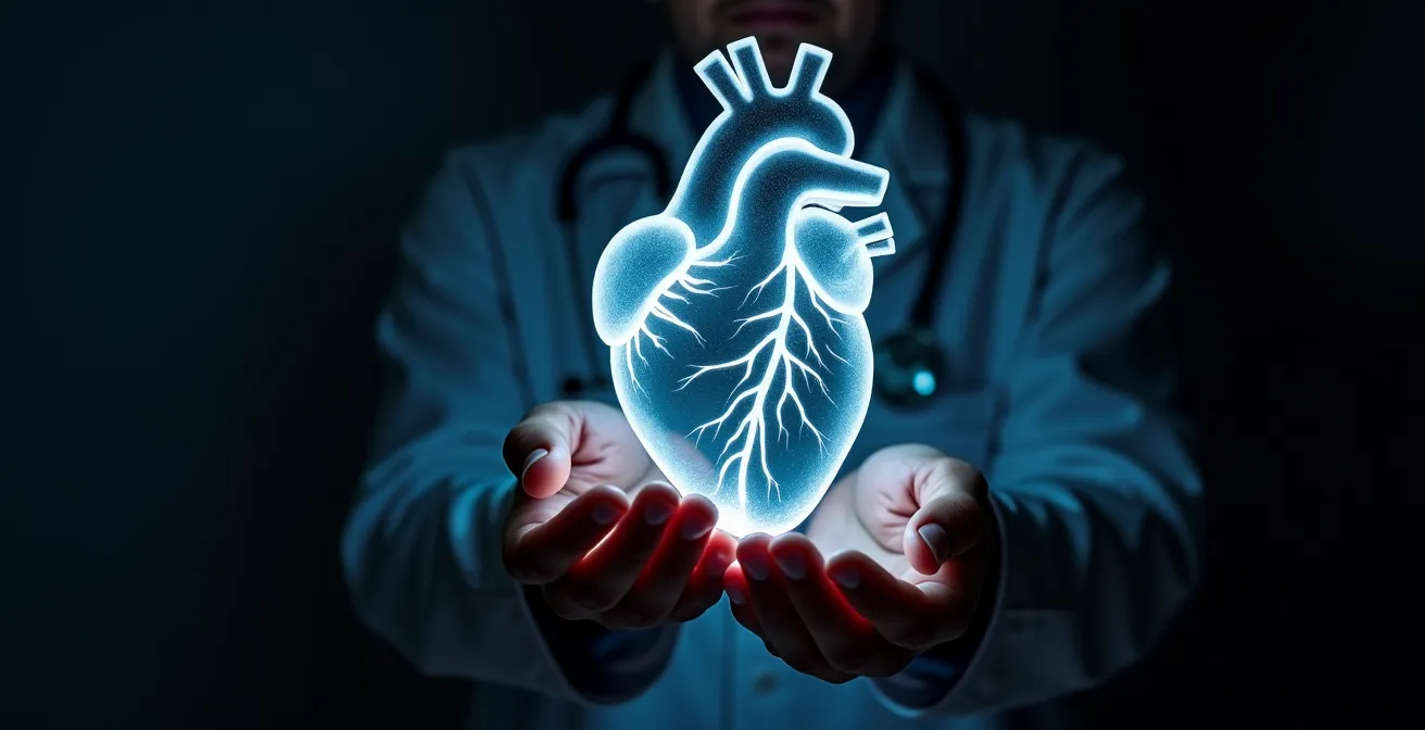 MRT-Aufnahme zeigt Late Gadolinium Enhancement im Herzmuskel