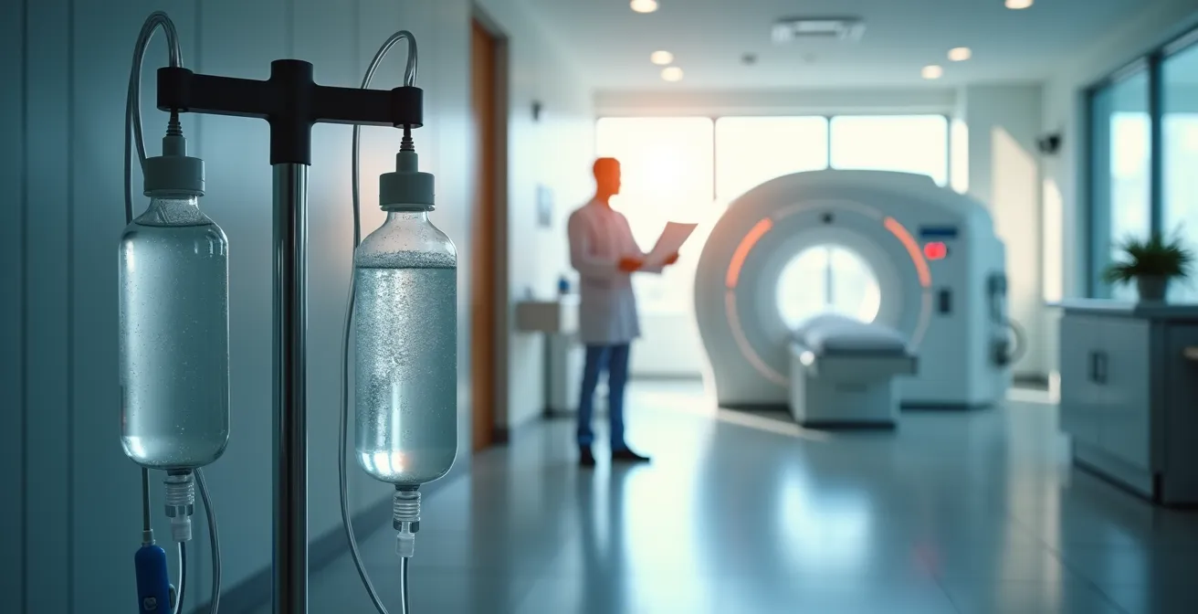 Darstellung verschiedener kontrastmittelfreier Herzuntersuchungsmethoden für Nierenpatienten