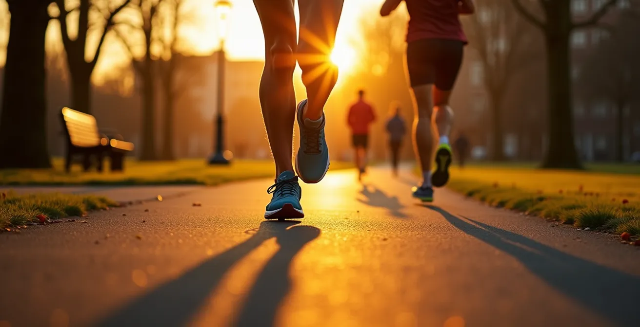 Sportliche Aktivität am späten Nachmittag zur Blutdrucksenkung